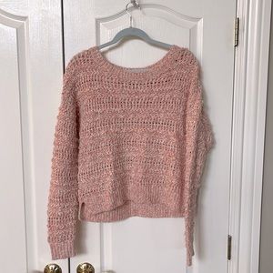 Pink Cozy Womens Sweater